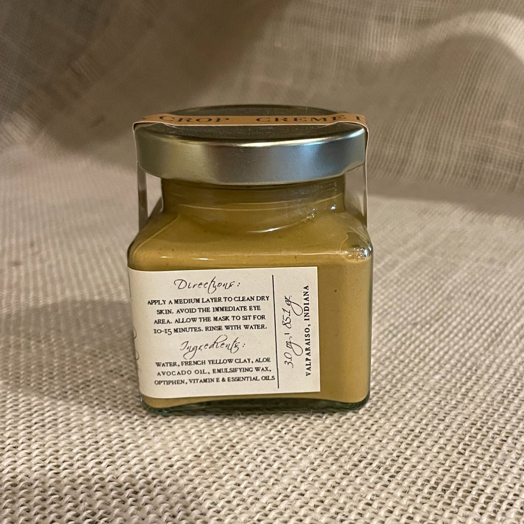 Face Mask - "Youthful" French Yellow Clay (Frankincense)